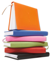 Soft Cover Leather Blank Notebook Journals